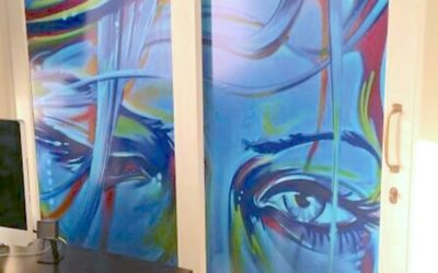 Using vinyl for privacy