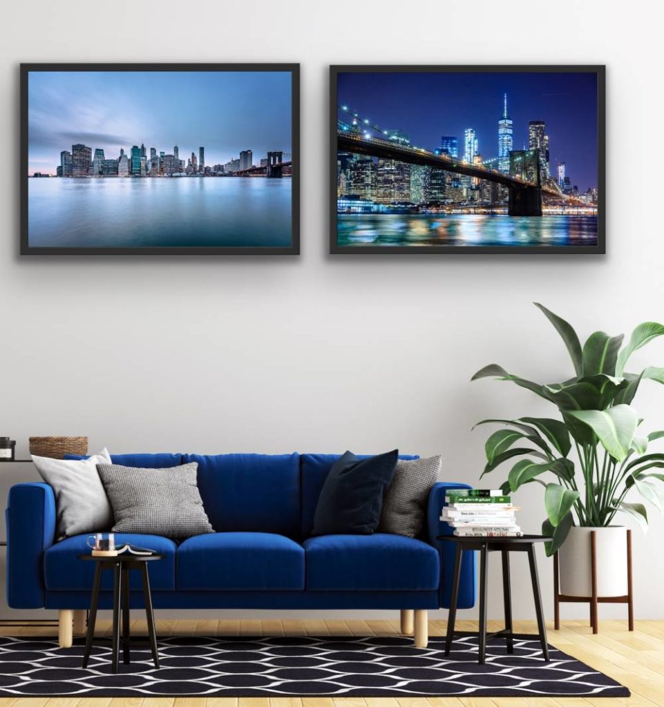 Artwork in blue 2