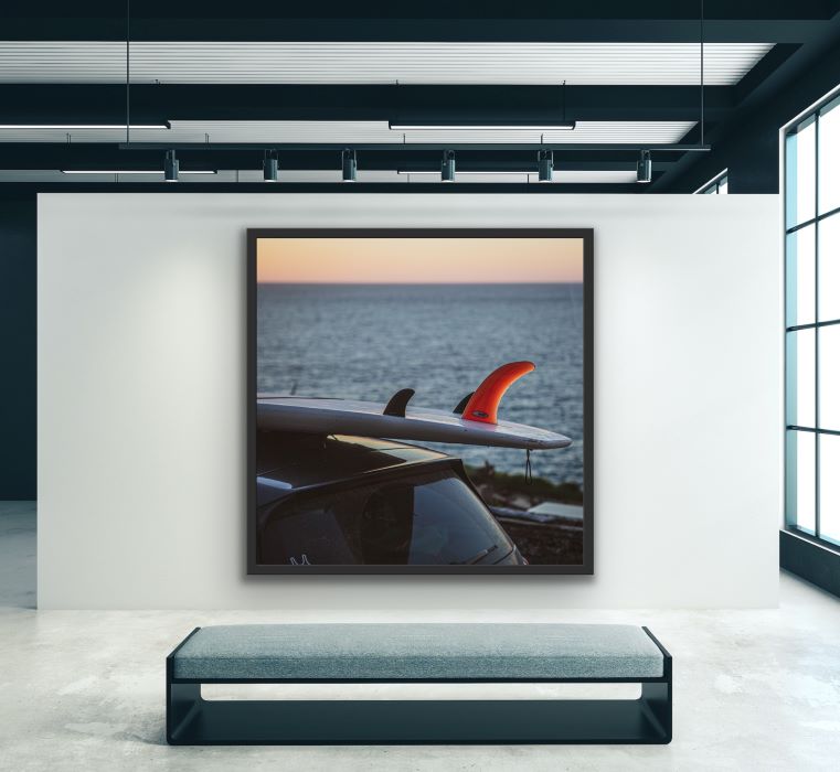 Surfing artwork