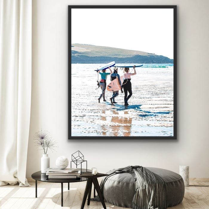 Surfing artwork