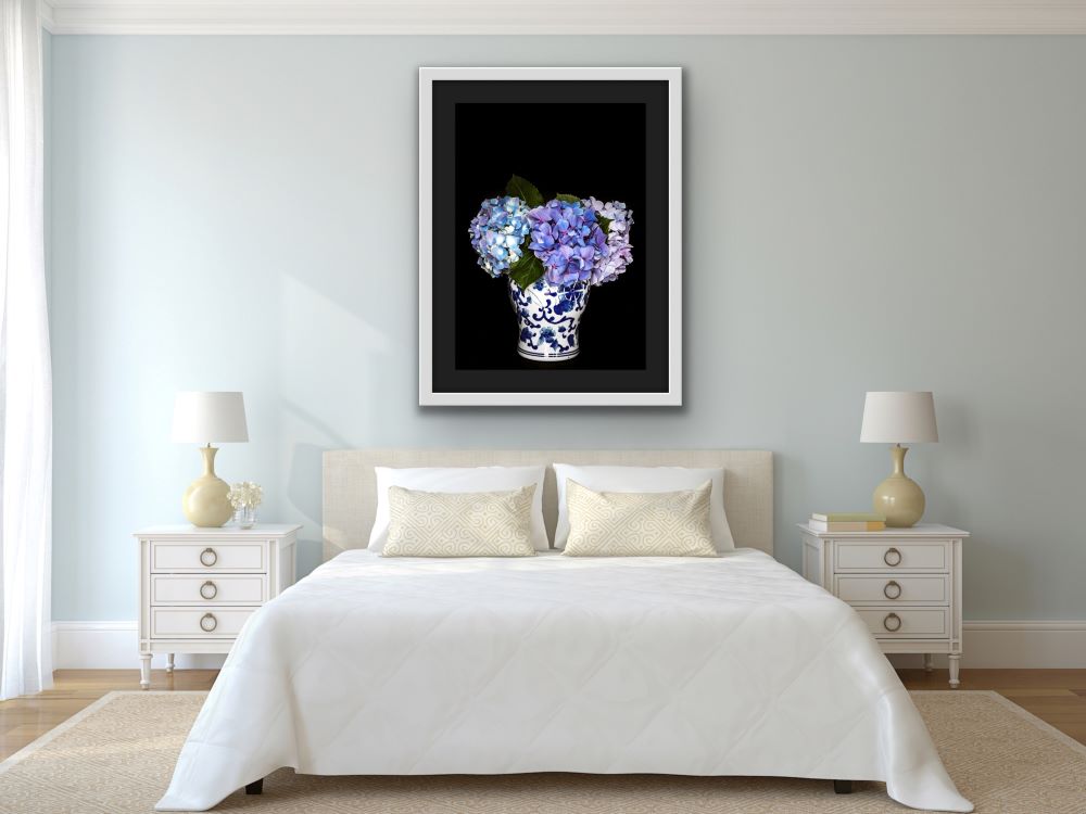 Hydrangeas by Charles Johnstone