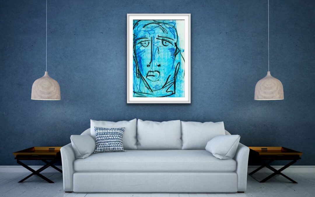 Get calm with all over blue