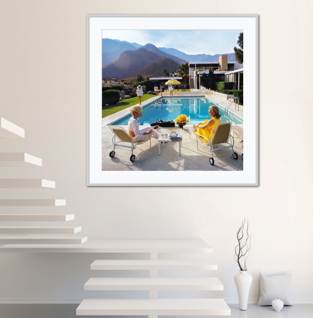The iconic Slim Aarons 'Poolside Gossip'